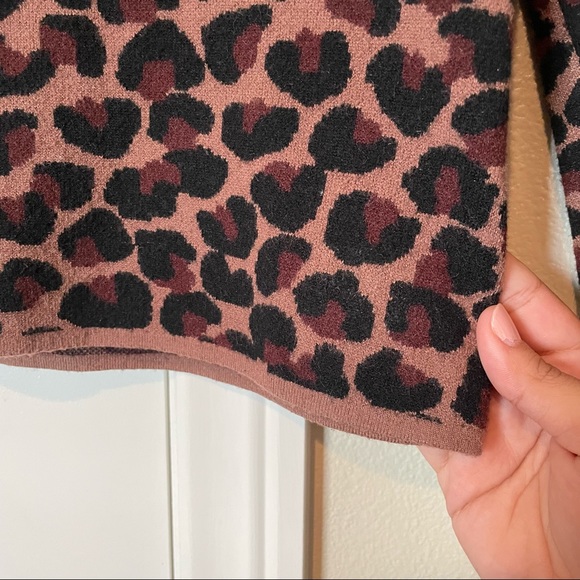 LPA Leopard Sweater Shirt - Picture 5 of 7